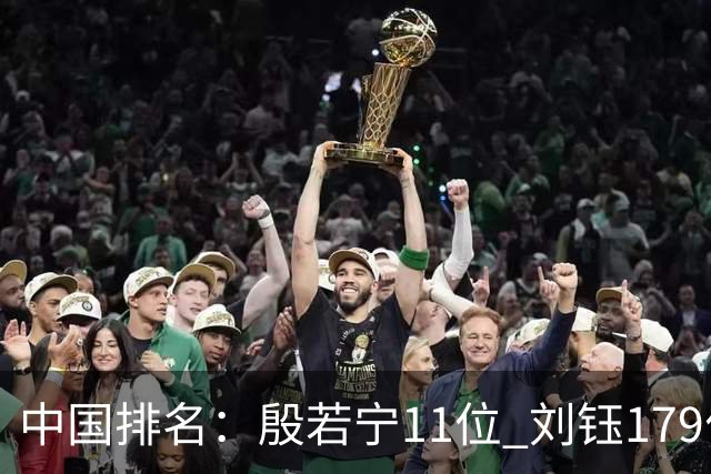 中国排名：殷若宁11位 刘钰179位许赢上涨2位